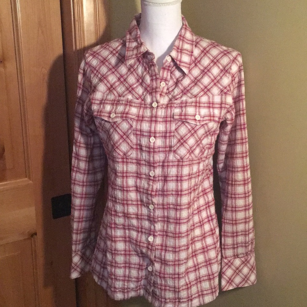 Patagonia Light Blouse, 90% organic, Size 6